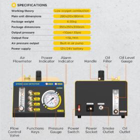 AUTOOL SDT208 Smoke For Leak Detection