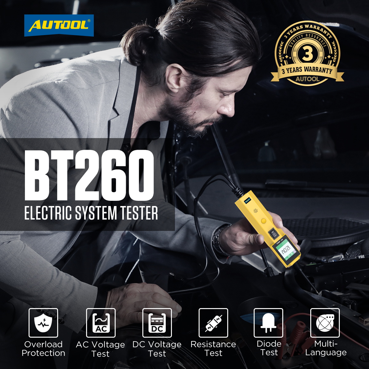 BT260 Battery Tester