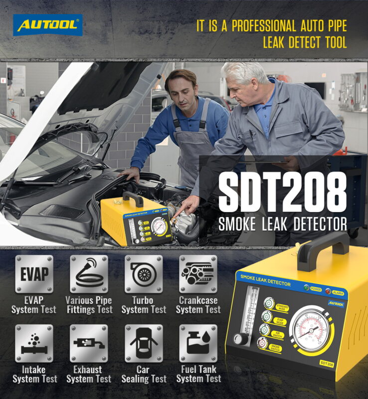 AUTOOL SDT208 Smoke for Leak Detection