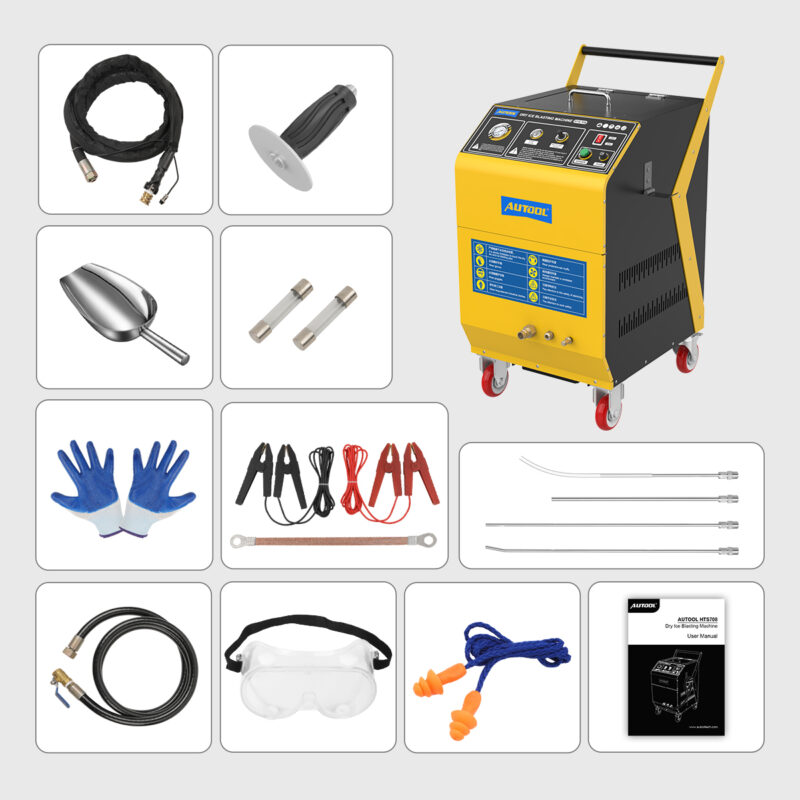 AUTOOL HTS708 Dry Ice Blasting Cleaning Machine AUTOOL