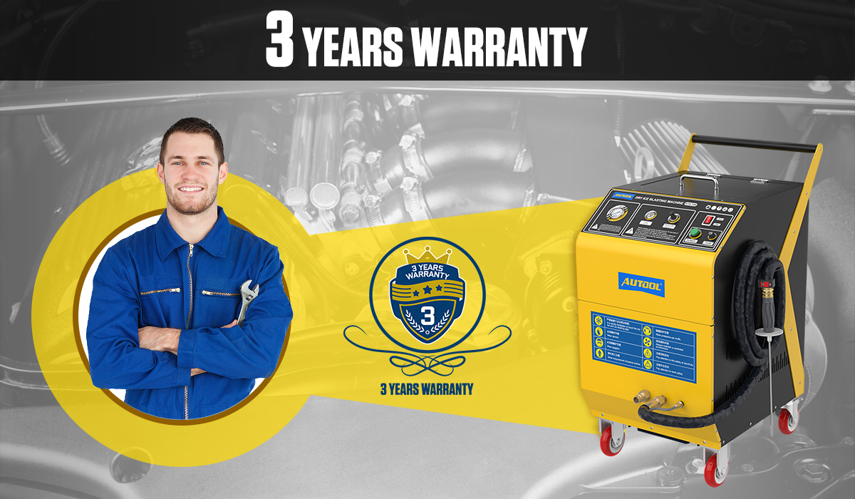 AUTOOL HTS708 Dry Ice Blasting Cleaning Machine AUTOOL