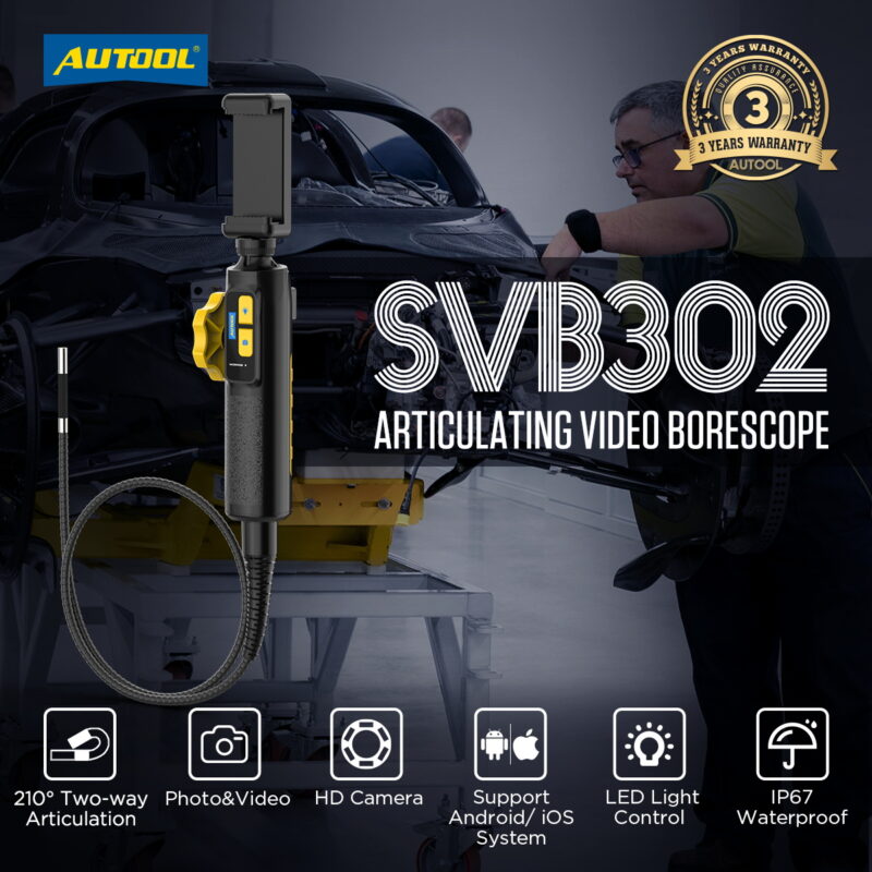 SVB302 Articulating Borescope