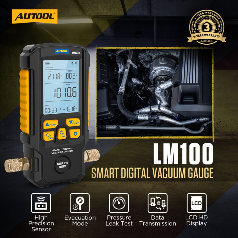 Smart Digital Vaccum Gauge