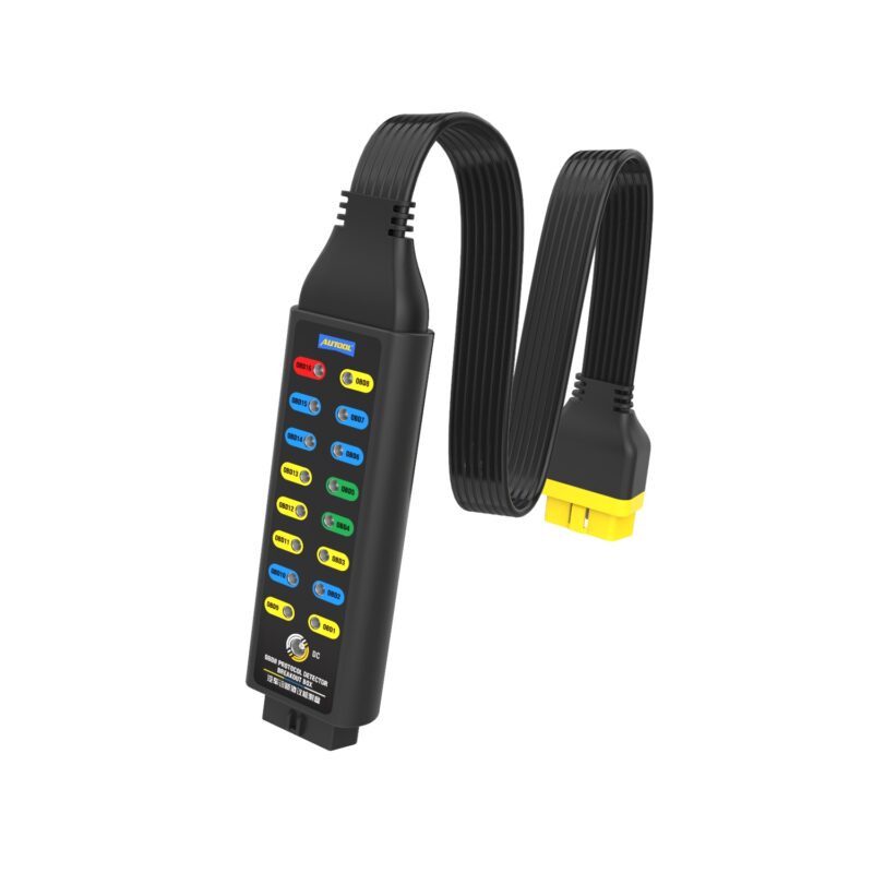 AUTOOL OBD2 Protocol Detector Breakout Box Diagnostic Connector ...