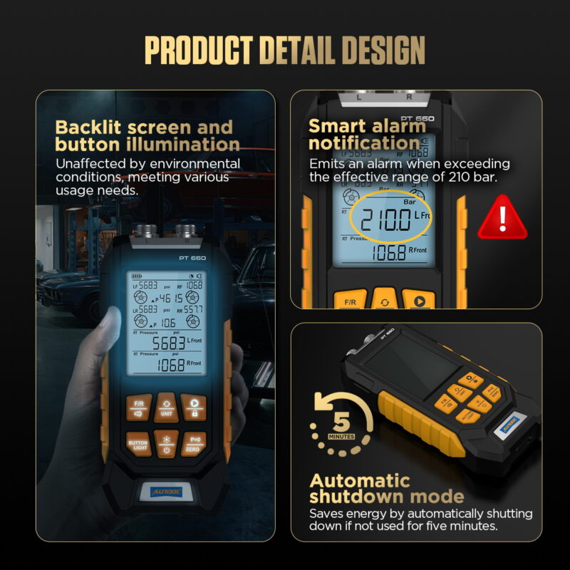 PT660 Fuel Pressure Gauge