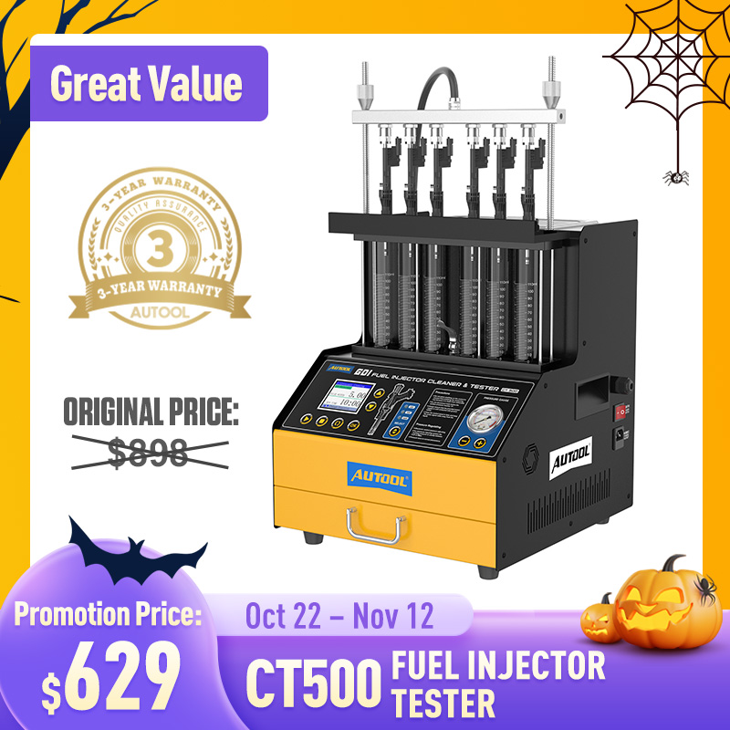 CT500 fuel injector cleaning machine