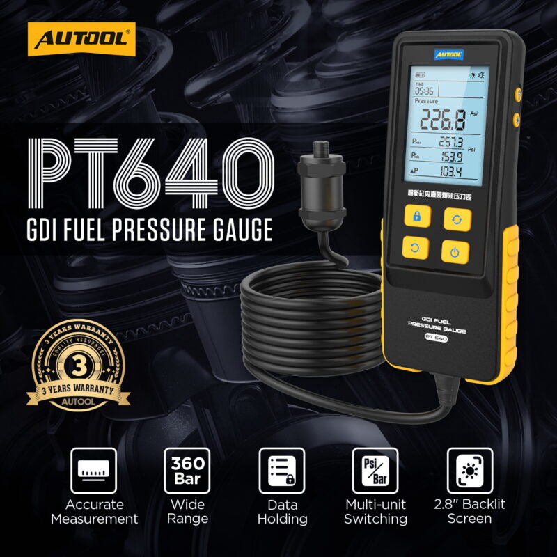 GDI Fuel Pressure Gauge
