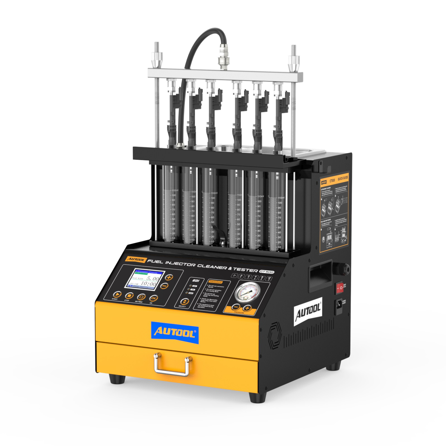 AUTOOL CT500 GDI EFI FSI Fuel Injector Cleaner and Tester - AUTOOL