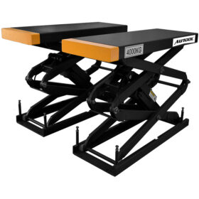 AUTOOL ATL-4S Small Platform Scissor Car Lift Square Tube Type 4000KG