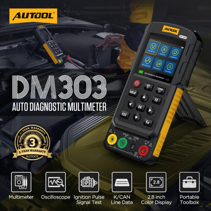 Diagnostic Multimeter Car Circuit Tester