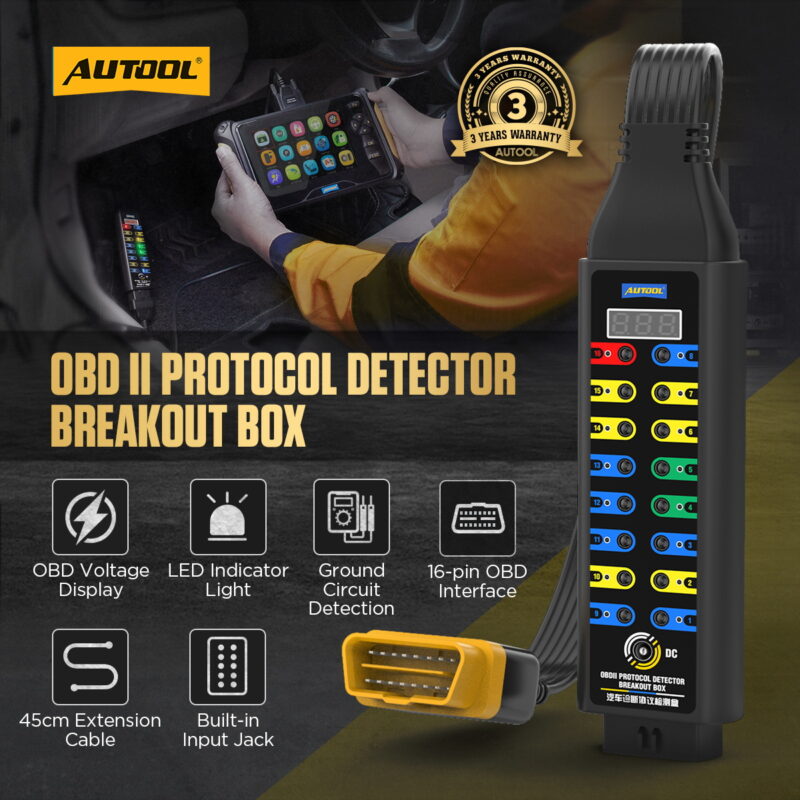 Breakout Box Protocol Detector Upgraded Version